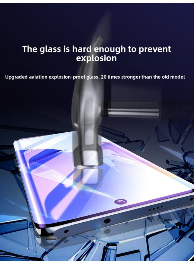Applicable To For Huawei Nova9 Tempered Film Full Screen Full Coverage Nove9pro Mobile Phone Film Anti-fall Explosion-proof Protection 5G Melted-Colour:【curved Diamond Film★Upgraded Explosion-proof】 Enhanced Ultra-clear★3-pack-Size:For Huawei Nova 9 Pro - Image 4